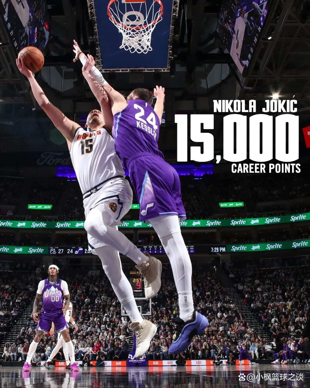 掘金队客场大胜热火队